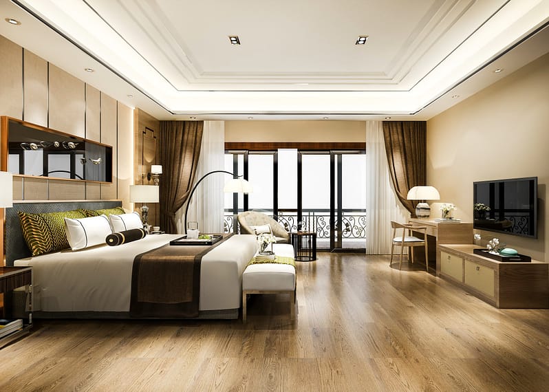 Luxury Bedroom Suite - Luxury Interior Designers Hyderabad